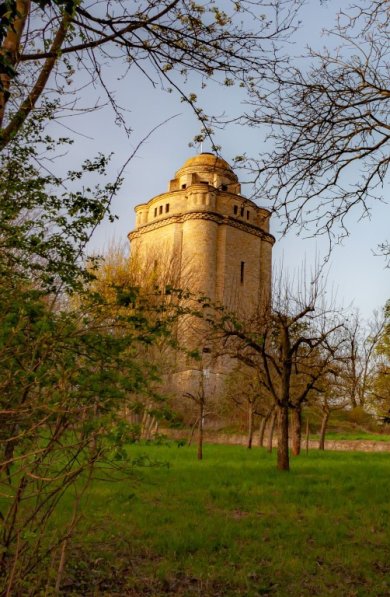 Bismarckturm im Herbst