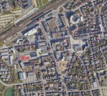 Luftbild von Ingelheim Mitte