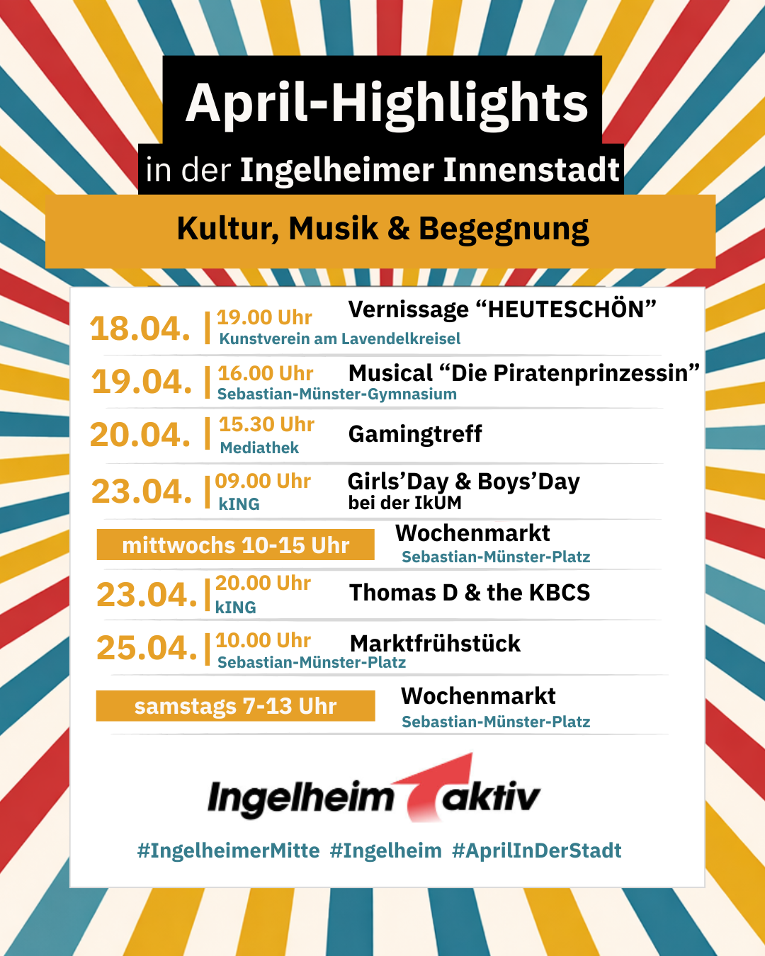 März-Highlights (Insta-Post) - 2