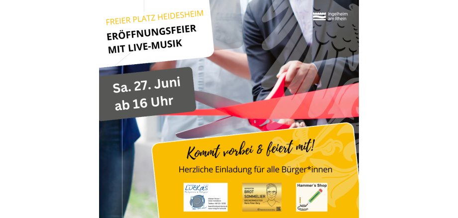 Eröffnung Freier Platz (Facebook-Post) - Einweihung Spielplatz Eröffnung Freier Platz (Facebook-Post) - Einweihung Spielplatz